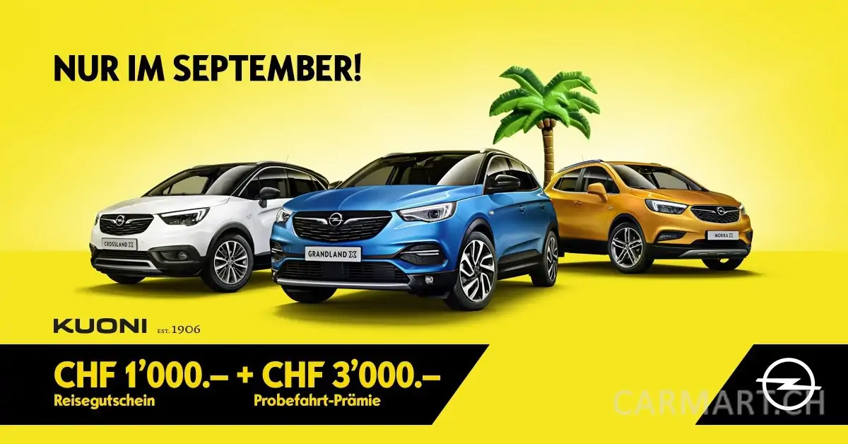 Opel / KUONI Kampagne