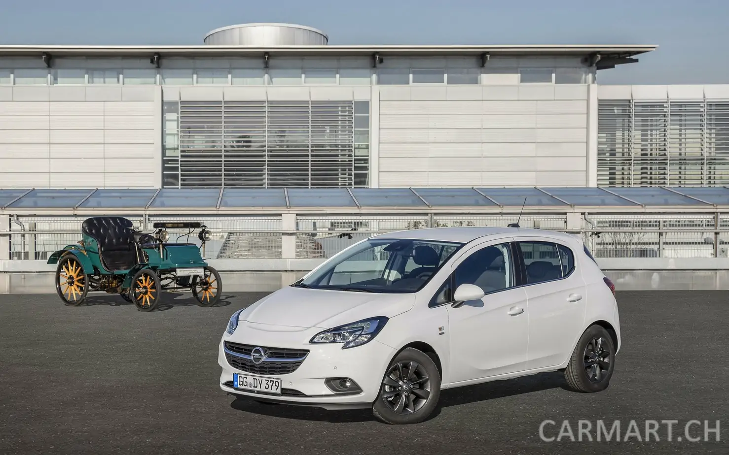 Opel Corsa Sondermodell „120 Jahre Automobilbau bei Opel“