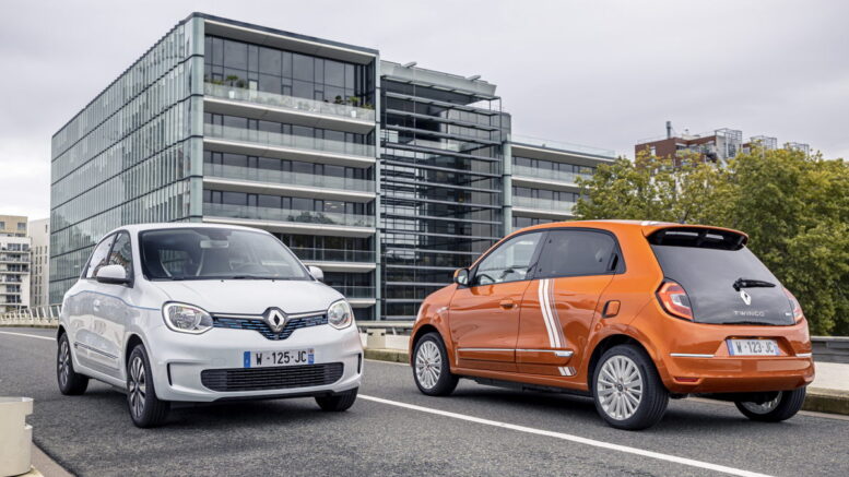 Renault Twingo Electric und Sondermodell Vibes