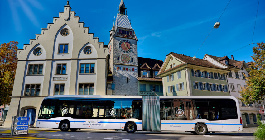 E-Gelenkbus - Zugerland Verkehrsbetriebe - ZVB