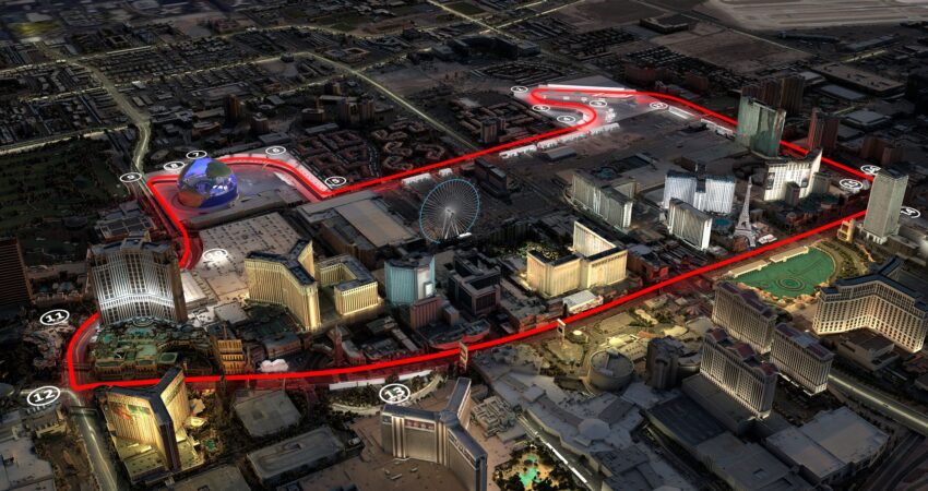 Las Vegas Formel 1 Grand Prix Track